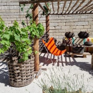 EN SITUATION TOILE ORANGE